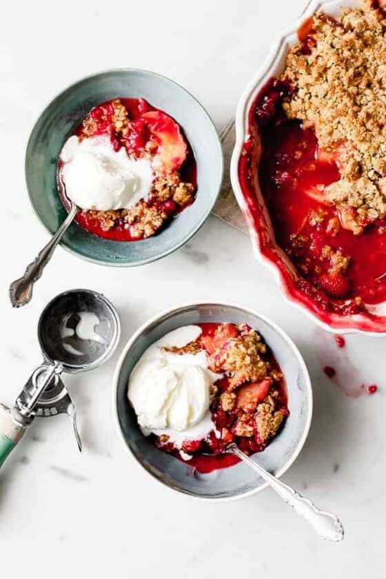 Summer Fruit Crumble (The best and Easiest) Recipe Savvy Bites