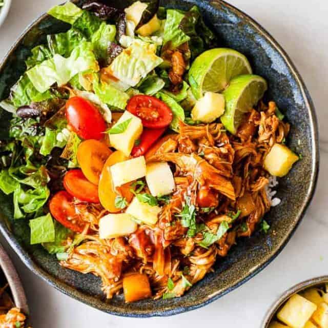 Slow Cooker BBQ Pulled Chicken The Best Recipe Ever - Savvy Bites