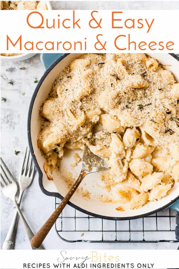 quick and easy baked mac and cheese with aldi ingredients