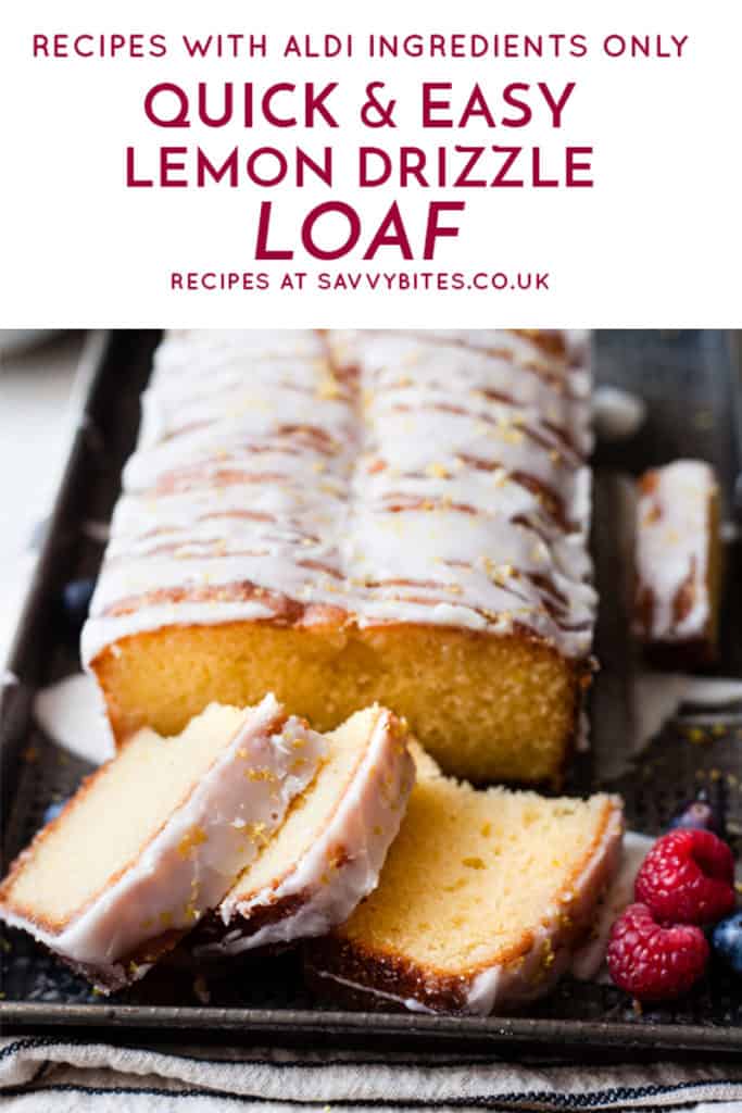 Mary Berry's Lemon Drizzle Cake (Better Than Starbucks) - Savvy Bites