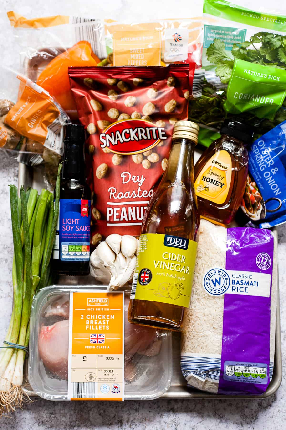 Aldi ingredients for sticky chicken