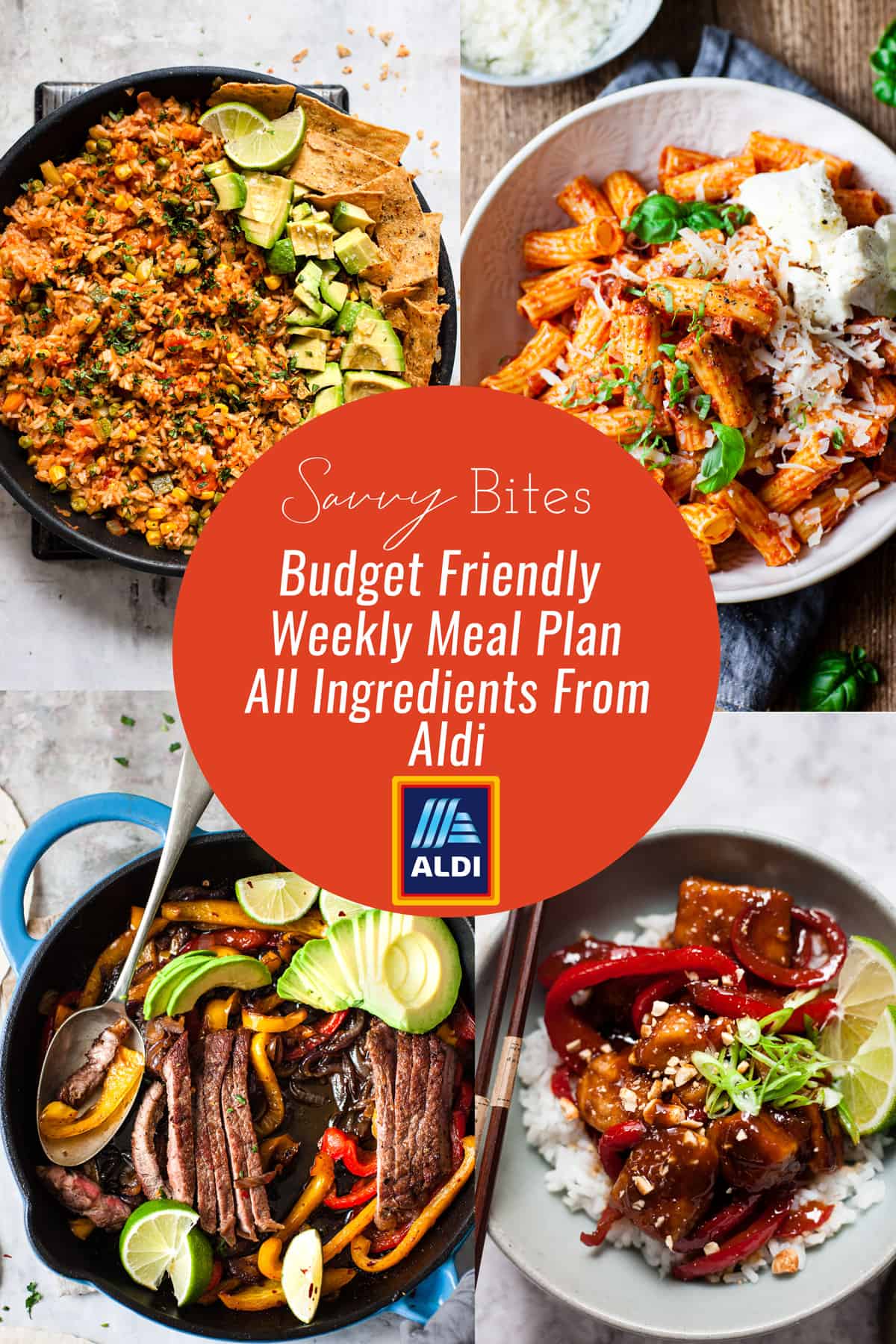 Aldi meal plan weekly budget meal plan