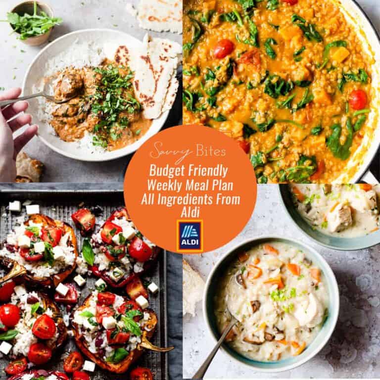 7 Day Budget Meal Plan (Sept 28- Oct 4)