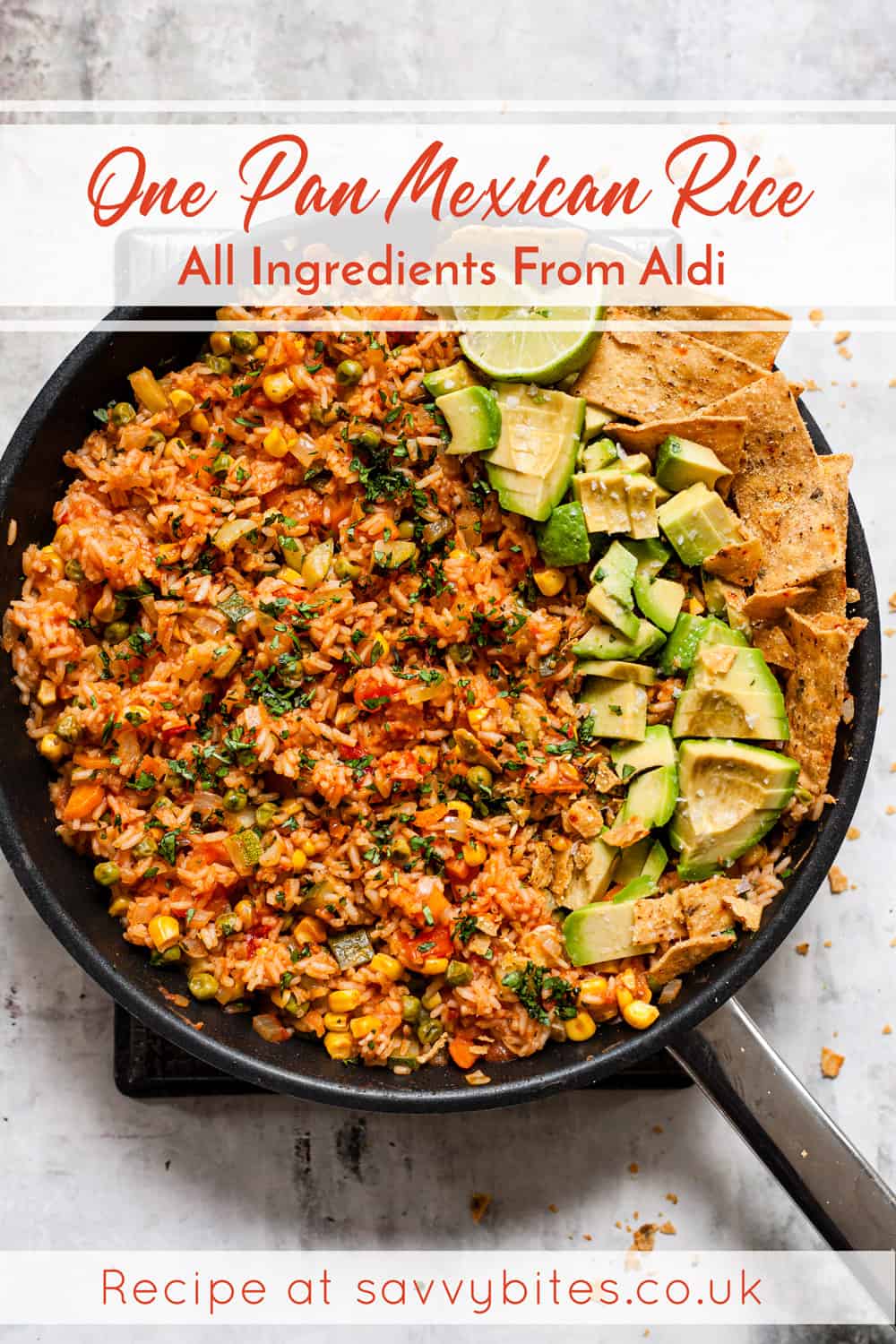 Easy One Pot Mexican Rice (Aldi Ingredients) Savvy Bites