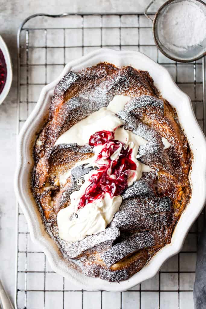Easy Brioche French Toast Bake (All Ingredients from Aldi) Savvy Bites