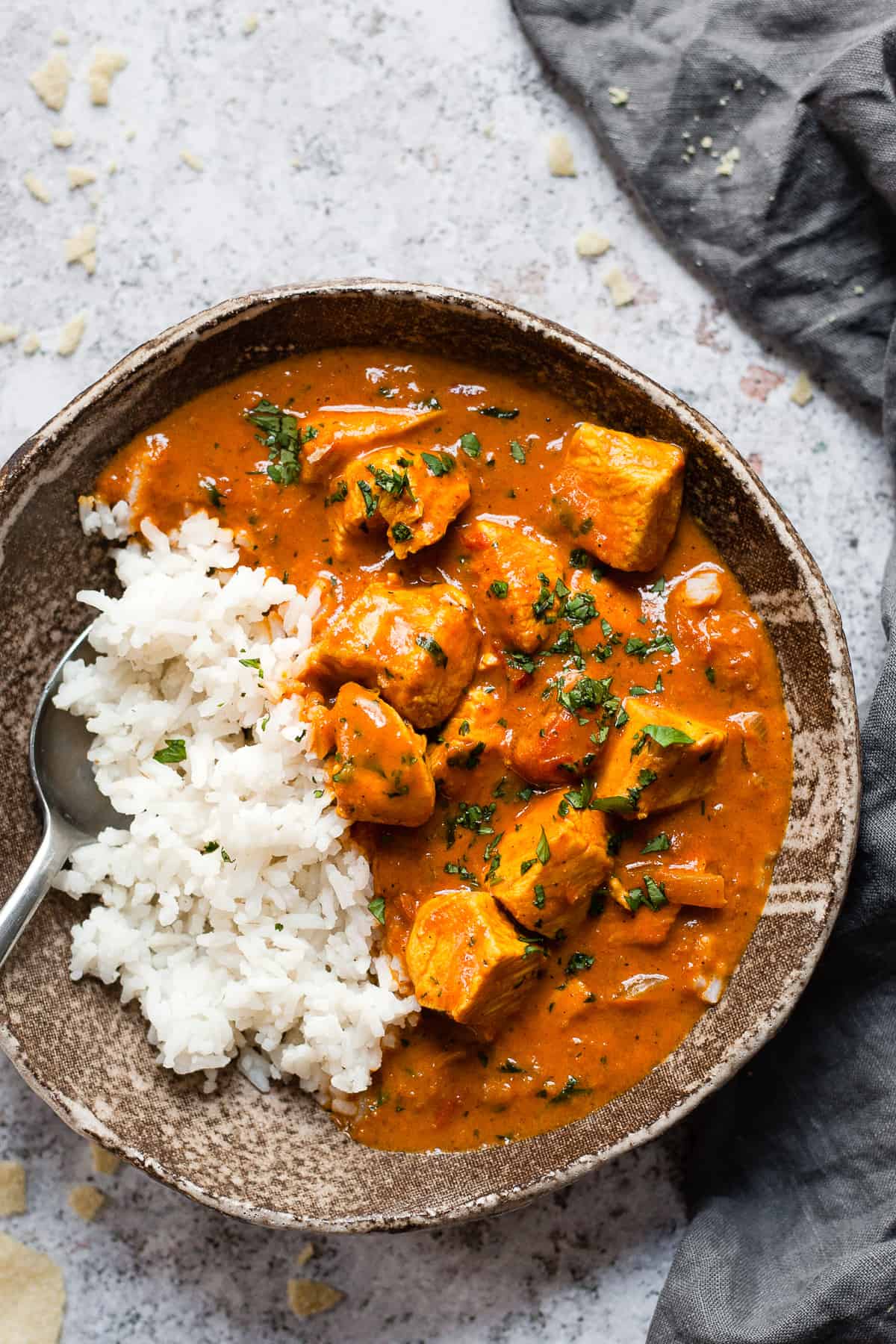 30 Minute Creamy Coconut Chicken Curry - Savvy Bites