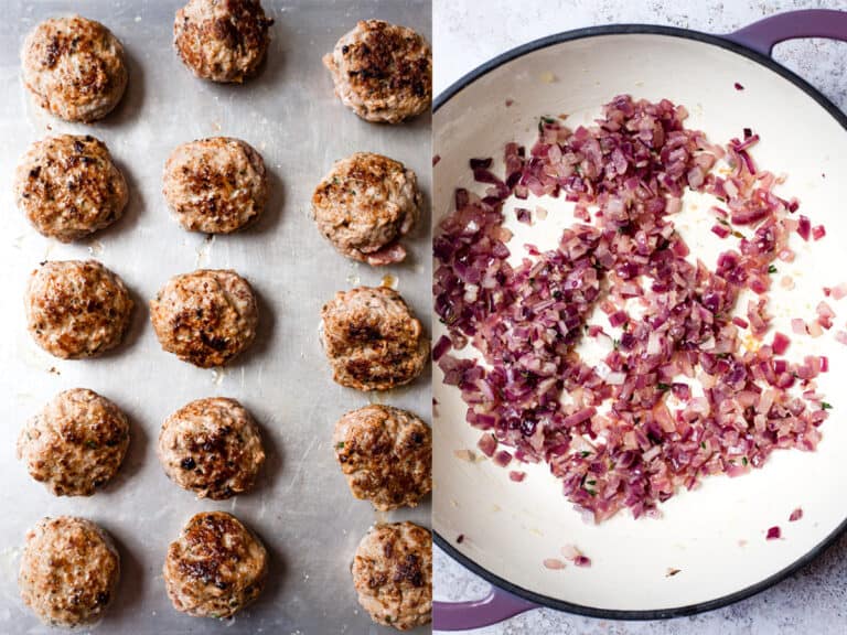 Easy Italian Meatballs in Tomato Sauce (Quick Aldi Recipe) Savvy Bites