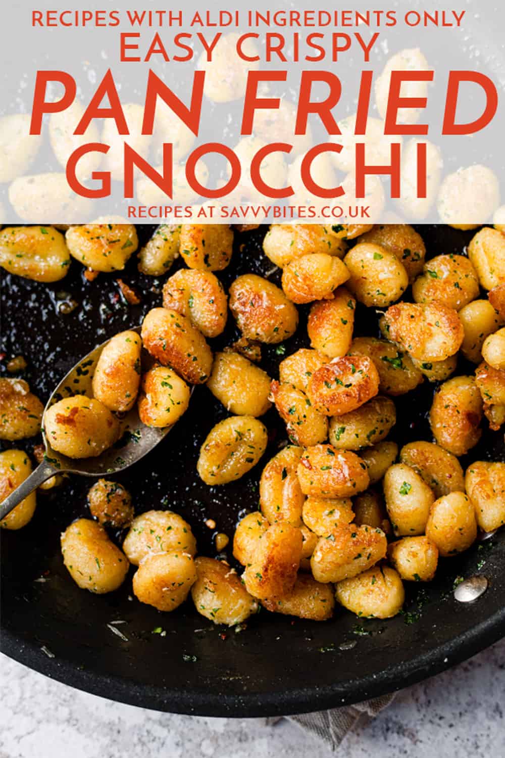 Crispy Pan Fried Gnocchi (Aldi ingredients only) Savvy Bites