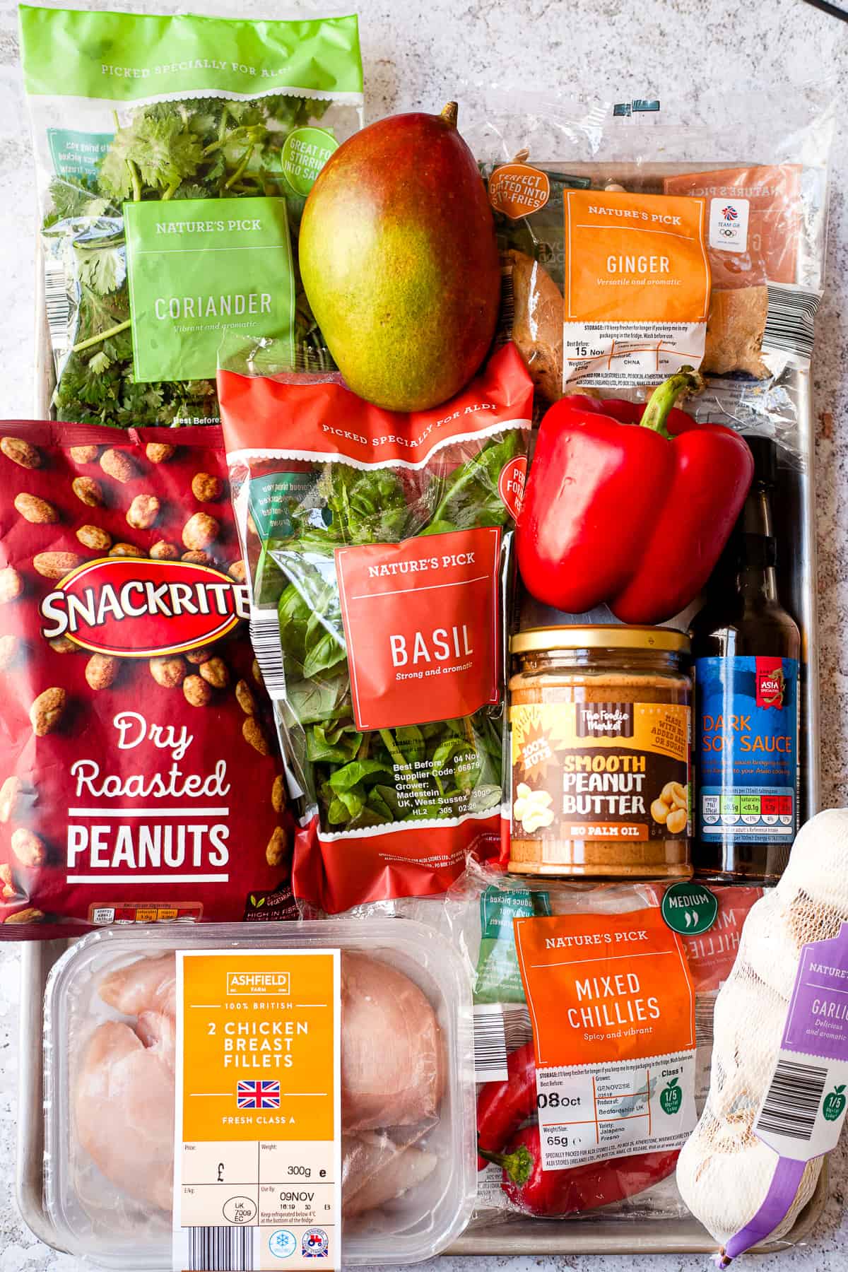 Sweet & Spicy Peanut Butter Chicken Savvy Bites