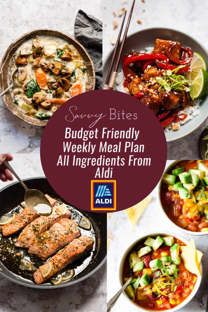 7 Day Aldi Budget Meal Plan (Feb. 1Feb.7) Savvy Bites