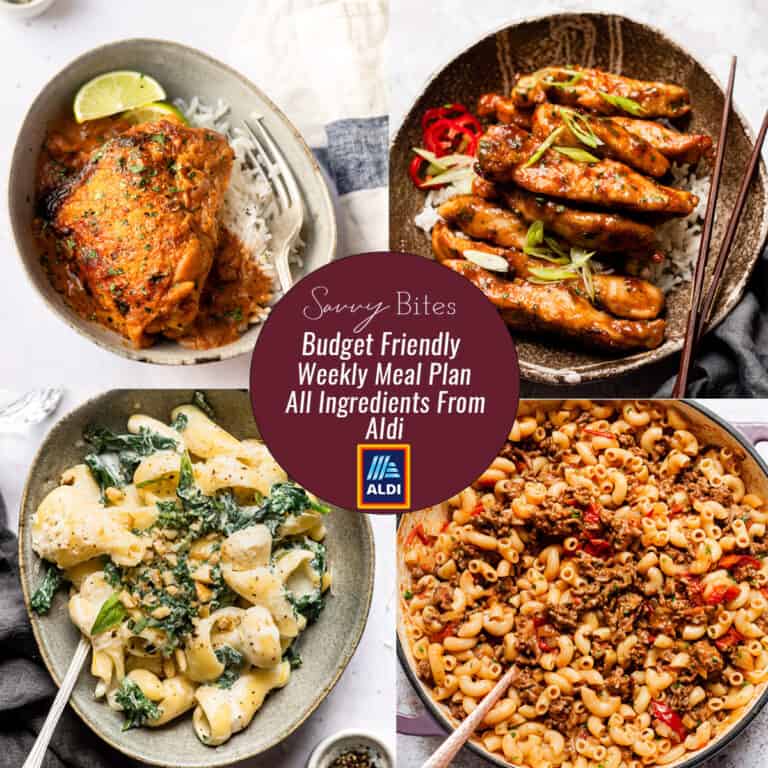 photos of Aldi meal plan recipes