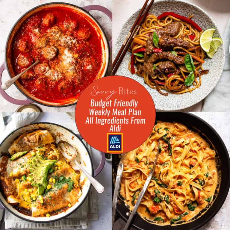 Aldi Budget Meal Plan June 14-20