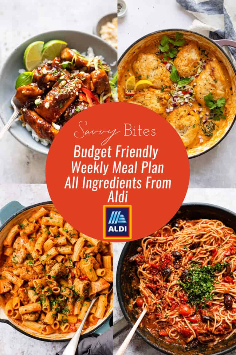 Aldi Budget Meal Plan June 7