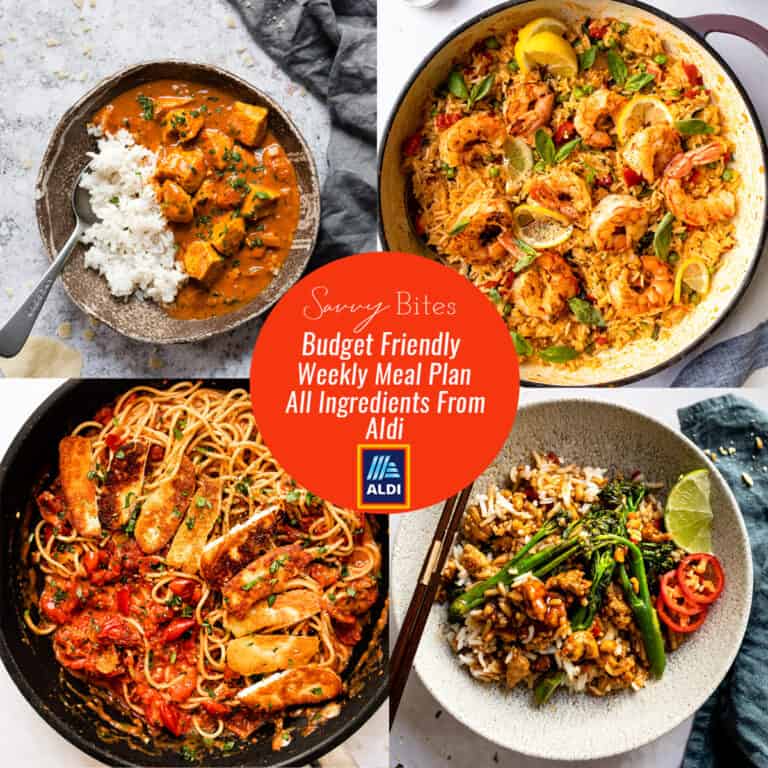 Aldi Budget Meal Plan September 20