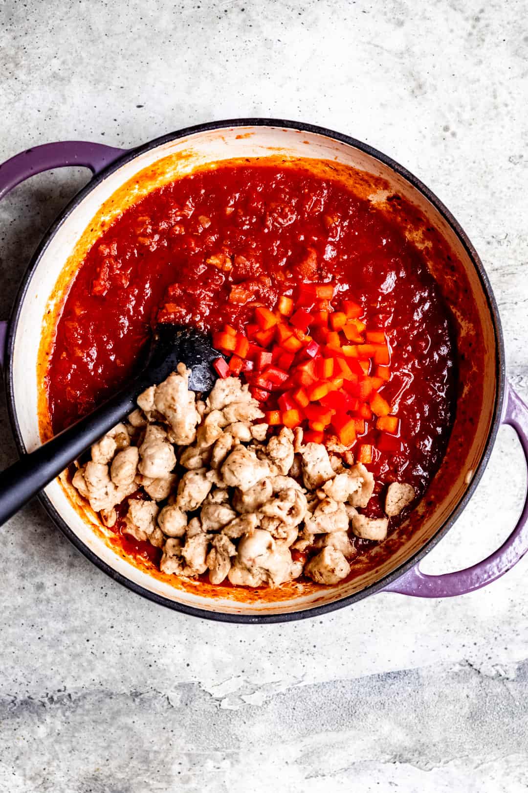 Sausage and pepper pasta stories (5 of 8)