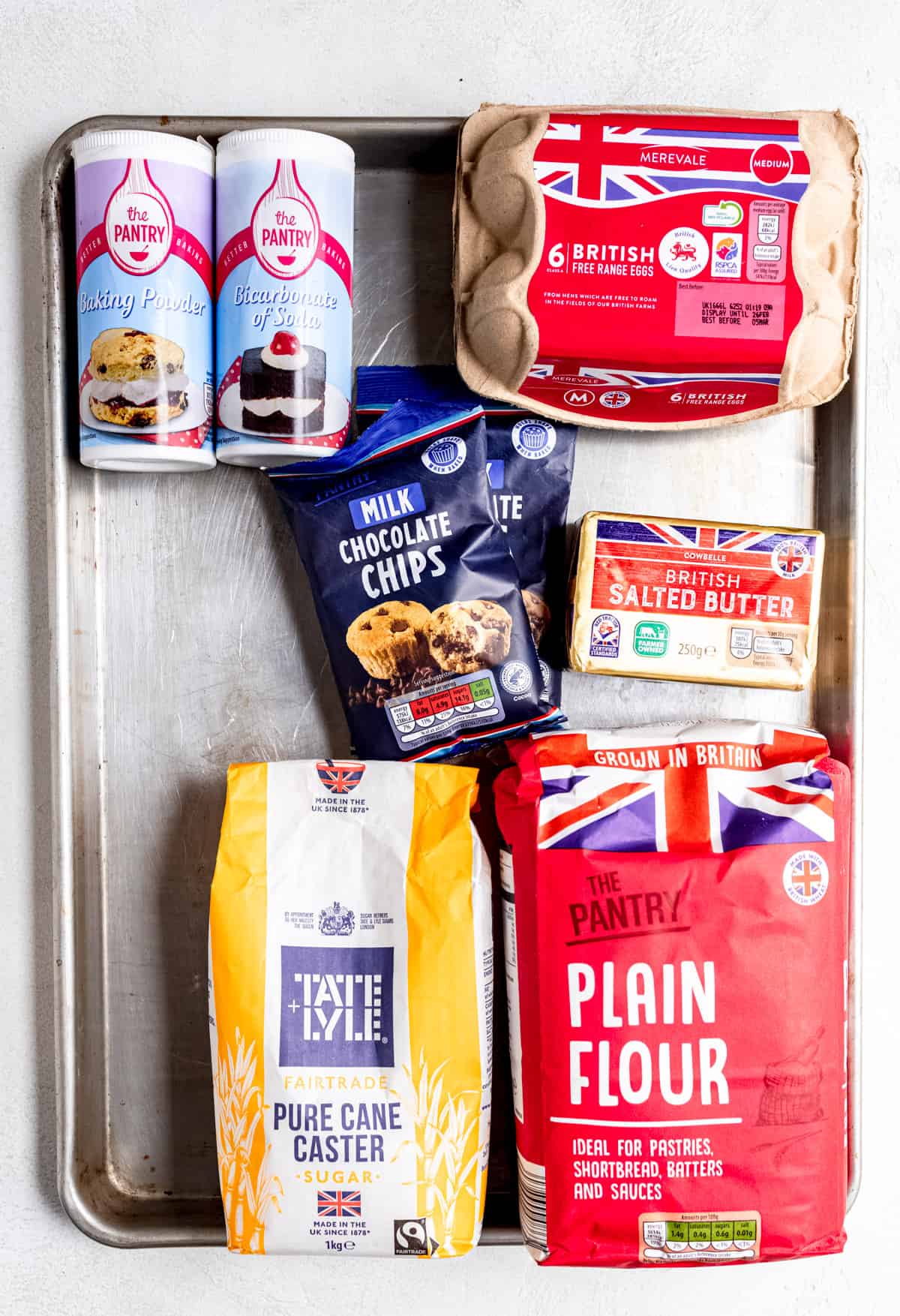 Aldi ingredients for chocolate chip cookies 