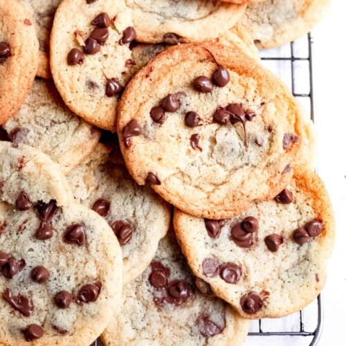 The Best Chocolate Chip Cookies (without Brown Sugar) Savvy Bites