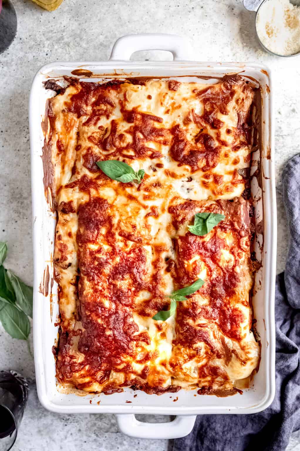 The Best Easy Lasagna Recipe- No Ricotta - Savvy Bites