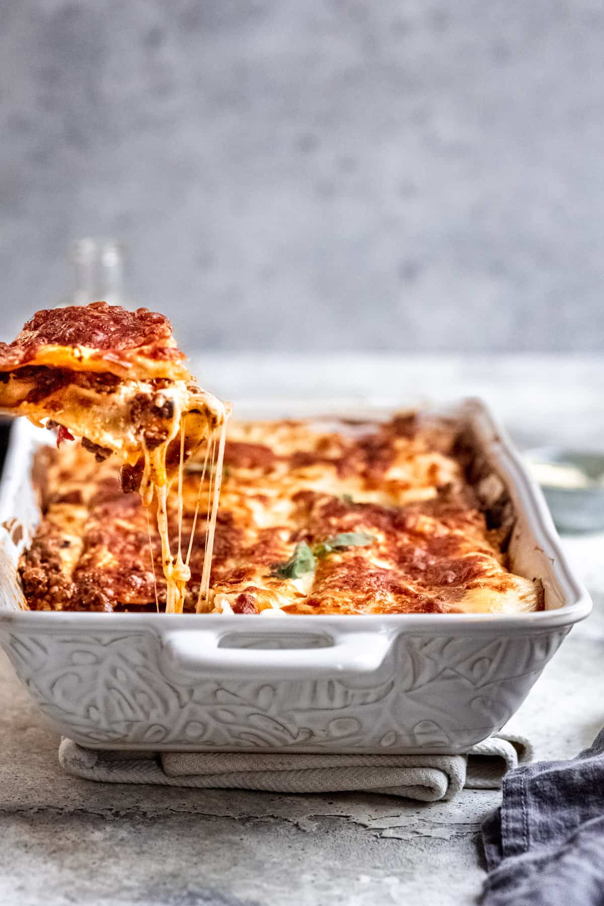 Lasagna (without ricotta!) - Casually Peckish