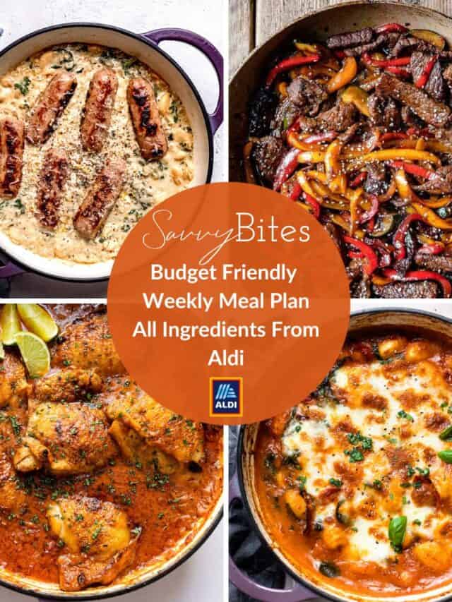 Budget Meal Plans Archives - Savvy Bites