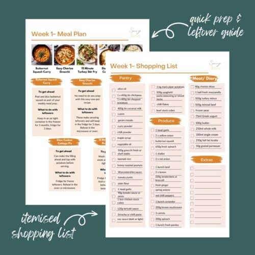 Aldi £25 Weekly Meal Plan- Week 2 - Savvy Bites