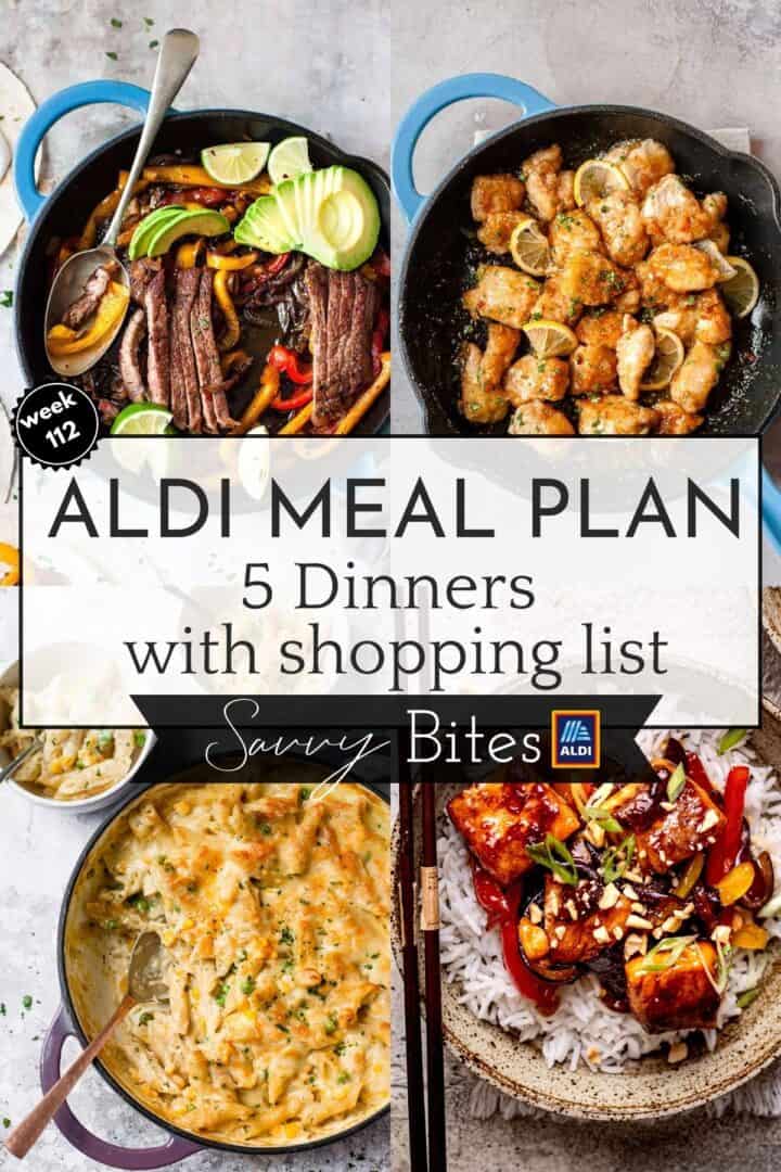 Weekly Family Budget Meal Plan 112 - Savvy Bites