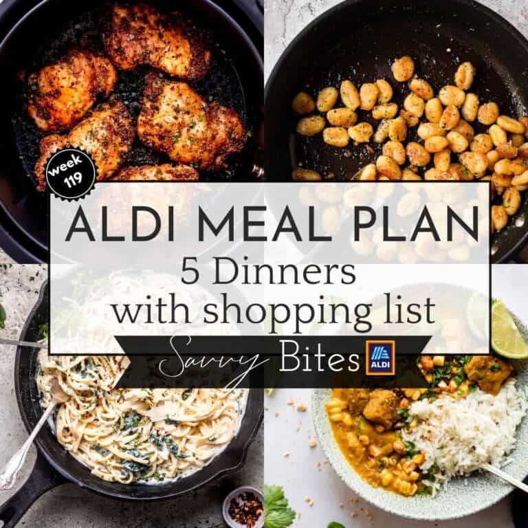 Weekly Budget Meal Plan 119