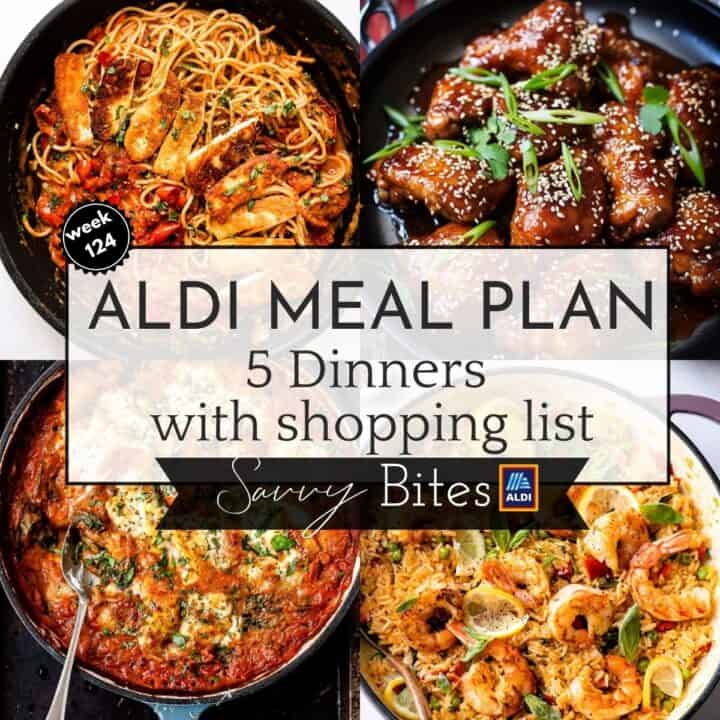 Budget Meal Plan With Free Shopping List- Week 84 - Savvy Bites