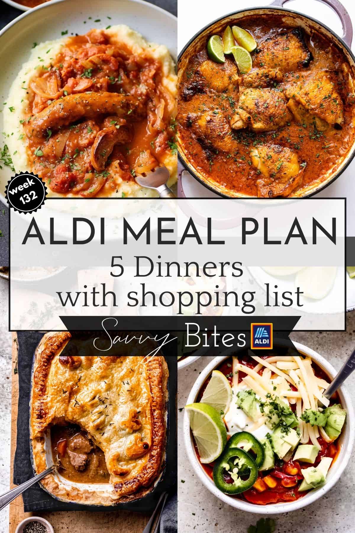 Budget Family Meal Plan 132 - Savvy Bites