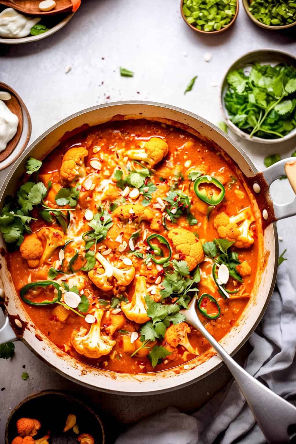 Easy One Pot Cauliflower Curry - Savvy Bites