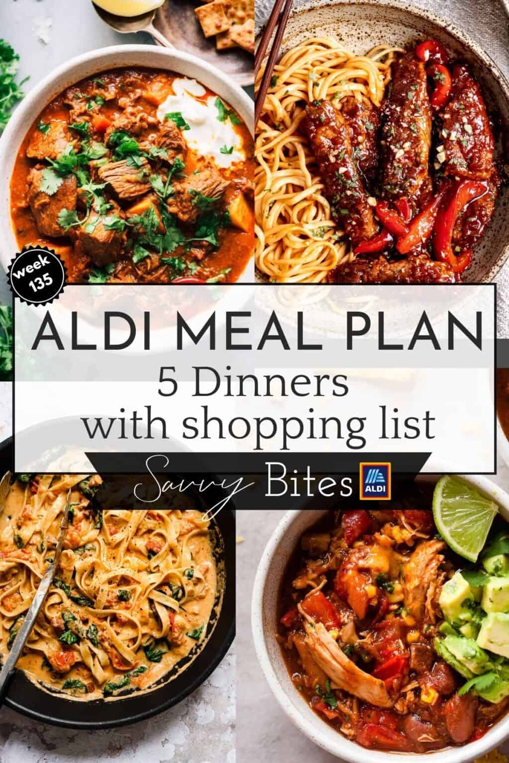 Family Budget Meal Plan 135 - Savvy Bites