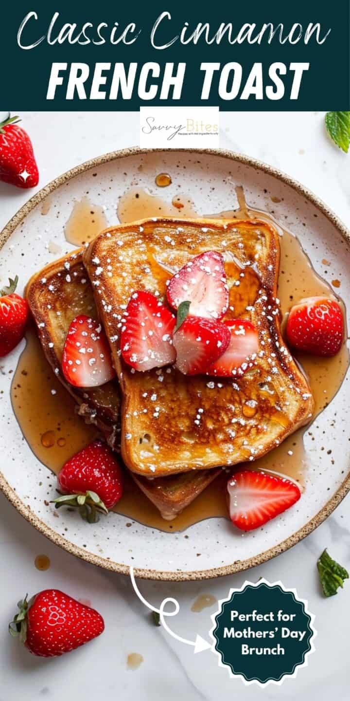 Eggy bread or French toast on a plate with maple syrup.