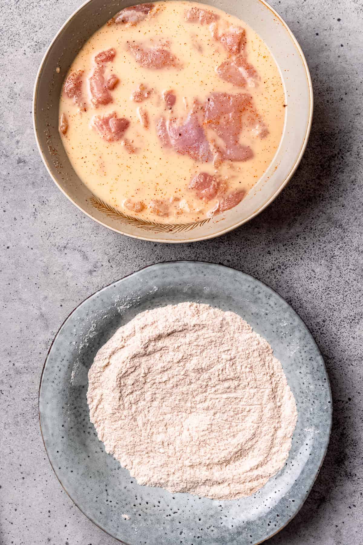 Buttermilk marinade for chicken.