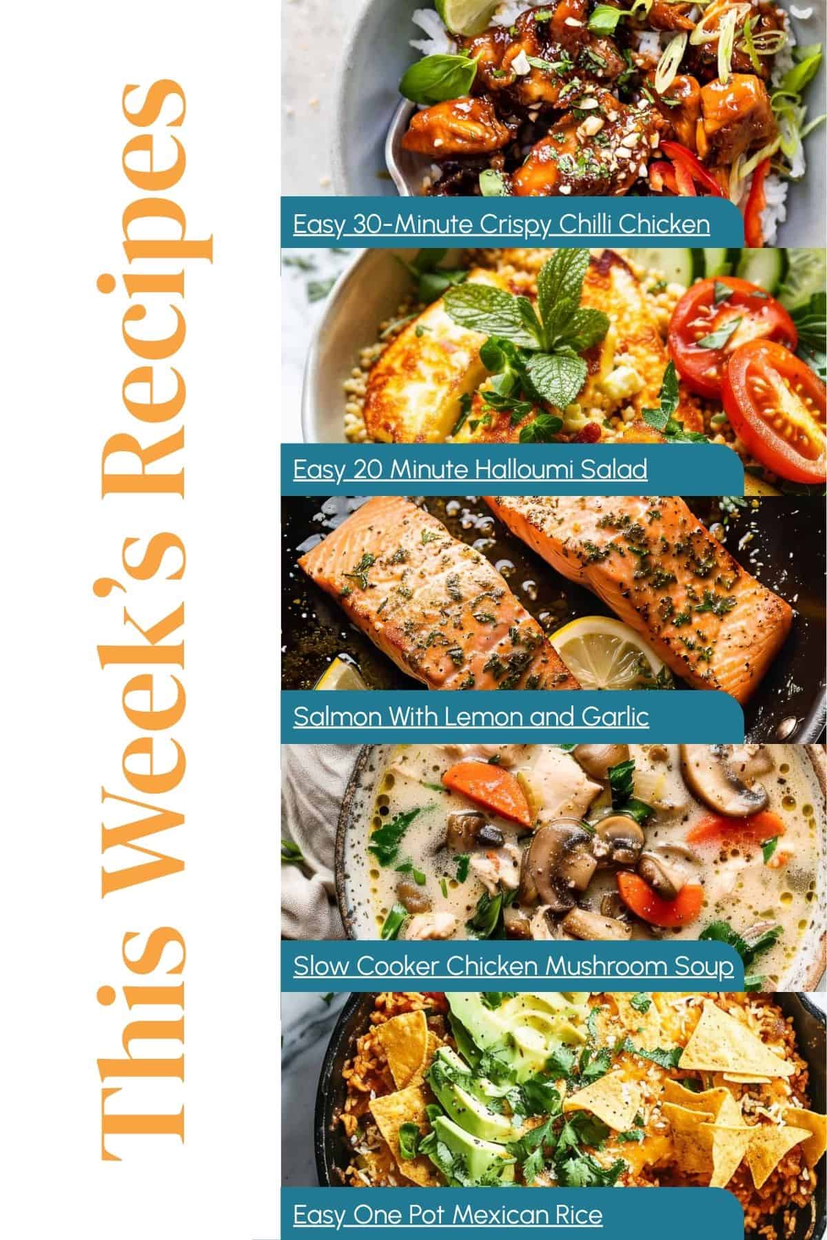 Aldi budget meal plan weekly recipes.