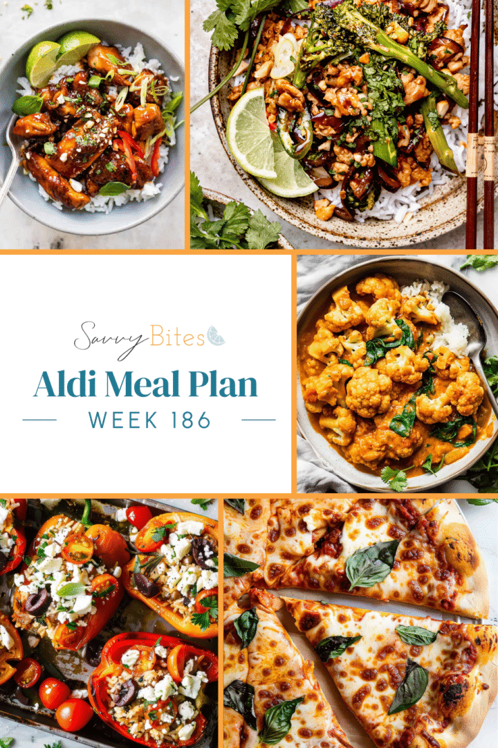 Meal plan 186 photo collage.